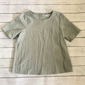 Polagram green top-medium